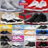 Z Box Jumpman Cherry 11 11s Buty do koszykówki dla mężczyzn wyhodowane aksamitne jam wdzięczność Cool Grey Mens Womens Treakers