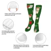 Men's Socks Christmas Lama Adult Stockings Stretchy For Daily Matching Sports Bright Colours