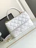 Top class women flap bag luxury crossbody bag diamond patterned genuine leather sheepskin chain diagonal shoulder bag