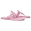 Vrouwen ontwerper platte sandalen mode dia's octrooi leer zwart wit roze petunia bruine fuchsia gouden boter dames sliders slipers dames slippers slippers