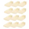 Disposable Dinnerware 100Pcs Wooden Boats Multi-function Sushi Dishes Household Plates Supply