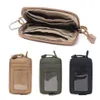 Wallets Multi-function Card Holder Wallet Mini Coin Purse Women Men Portable Waist Pack Slot Waterproof Travel Kit Tactical Key Pa241n