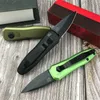 7500BLK Launch Ks 4 Auto Folding Knife 8Cr18Mov Black DLC Blade Aluminium Handlar Mini Automatisk kniv varje dag