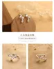 Stud Earrings DXJEL Sliver 925 Boho For Women Leaf Ear Cuff Christmas Gift Sterling Silver Earring Mujer Brincos Dropship