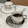 Mokken Lichte luxe en hoge esthetische dameskoffiekopset High-end Nxquisite Europese Afternoon Tea keramische mok