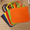Foldable Large Canvas Shopping Bag Reusable Eco Tote Bag Unisex Fabric Non-Woven Shoulder Bags Grocery Cloth Tote Bags1209f