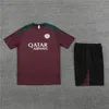 2024 2025 Men Kids PSGES ТРЕЗОНА 24/25 MBAPPE PARIS SPORTSWEAR TREASHION TRASSION Костюм для футбольного костюма для футбольного футбола