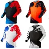 T-shirts pour hommes Fox Speed ​​Conquer Mountain Bike Riding Suit Cross Country Moto Hommes Respirant Manches Longues T-shirt À Séchage Rapide 4E0N