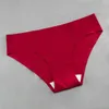 Women's Panties 10 PCS Ultra Thin Ice Silk Solid Pants Comfortable Cotton Crotch Briefs Low Waist Covered Hips Underwear Plus Size Fast