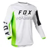 Herren-T-Shirts Herren Bat Fox Downhill-Trikot Langarm Radfahren Motocross Motorrad Fahrrad-T-Shirt Schnelltrocknende Camiseta MTB-Bekleidung WMLO