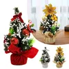 Christmas Decorations Mini Simulation Tree Multi-Function Xmas Props Decor For Home Study Room