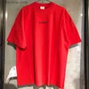 Męskie koszulki streetwearu Hip Hip Oversize krótkie koszulki z krótkim rękawem Big Tag Patch VTM TSHirts Hafter Black White Red T Shirt 220608 T240223