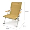 Mobilier De Camp en métal minimaliste chaise De plage voyage pliant parc De bronzage clair Dressing pêche ultraléger Sillas De Playa