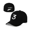 Casquettes de balle Whole- Chance 3 Rappeur Casquette de baseball Lettre Broderie Snapback Hommes Femmes Hip Hop Chapeau Rue Mode Gothique Gorro11255o