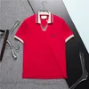 Mens Polo Fashion haftowana designerska koszulka polo bawełna High Street Men Casual T Shirt Luxury Casual Ubrania Asian Size M-3xl