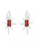 Punk Sweet Cool Diablo 2024 New Liquid Gem Earrings Original for Men and Women Street High end Luxury Charm Jewelry Trend