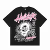 Designer Hellstar T Shirt Designer T koszule graficzne Ubrania odzieżowe Hhipster myte tkanina uliczna graffiti Fild