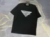 T-shirts pour hommes Lettre de créateur imprimée Col rond T-shirt à manches courtes pour hommes et femmes XZEE