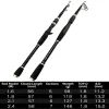 Combo Baitcaster Combo Spinning Cathing Rod Rod مع بكرة معززة محمولة معالجة الصيد Ultralight Tackle 1.6m 1.8m 2.1m 2.4m