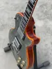 Electric guitar CUSTOM SHOP Gray Color Mahogany Body Rosewood fingerboard Support Customization Freeshipping