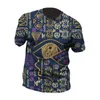 Heren T Shirts Vintage T-shirt 3D-print Ethnic shirt Patroon Korte mouwen Zomer Ademende kleding Oude cultuur T-stukken