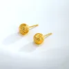 Dangle Earrings 20 Styles Classical 24K Gold Plating Ear Studs Women Girl Trendy Gilding Charm Flower Ball Earring Jewelry 2024