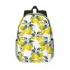 Backpack French Citron (Lemon) Design Backpacks Teenager Bookbag Cartoon Students School Bags Travel Rucksack Shoulder Bag Large Capacity