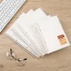 Youfun Arrival Designer Push Clip Reusable Loose Leaf Notebook PP B5 Wordpad Grid Line Inner Pages A5 Removable Scrapbook