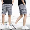 夏のカジュアルショーツメンズファッションInstagramはゆるいもので爆発し、韓国のズボンを着たトレンド240223