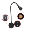 Applique murale LED flexible avec Port USB, dc 12v dc 24v, argent, lampes de lecture, Flexible, pour la maison, le chevet, la lecture, moderne, à la mode, pour livres