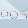 النظارات الشمسية إطارات نظارات حجب الضوء الأزرق للنساء 2022 الاتجاه عتيقة TR90 نظارات الكمبيوتر النظارات البصرية TJ801271I