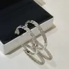 Nieuwe vintage 18k vergulde Hoop Dangle Oorbellen Klassieke designer oorbellen voor mode dames charme sieraden cadeau van hoge kwaliteit