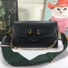 Horsebit Bag Designer Ladies Envelope Chain Bag Bag Bolsa Vintage Slage Selddle Purse Classic Novo Vintage Slant Body Designer Bolsa Ladies Clutch Burse