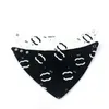Dog Apparel Designer Dog Clothes Personalized Pet Wear Adjustable Pet Scarf Dog Triangle Scarf Drool Towel Schnauzer Falcon Cat Collar Dog Costumes