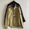 Mensjackor Nylon Topstoney Classic Högkvalitativ broderad badge-stil Loose Companies Casual Jacket Waterproof Streetwear