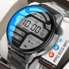 Watches 2022 Ny NFC Smart Watch Men Bluetooth Call Sport GPS Track Wates Women Heart Rate ECG PPG Smartwatch för Huawei Xiaomi Apple