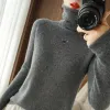 Kadın Sweaters Sweater Örgü Kış O yaka uzun kollu gevşek parçalar üst kısımlar ms render astarsız kadınlar prad