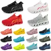 men women running shoes fashion trainer triple black white red yellow purple green blue peach teal purple pink fuchsia breathable sports sneakers three GAI