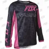 8RZF T-shirts pour hommes Orbea Fox Team Downhill Jerseys Manches longues VTT Chemises de vélo Offroad DH Maillot de moto Motocross Sportwear Vêtements