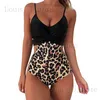 Women's Swimwear 2022 one piece swimsuit cross leopard print sexy backless swimsuit snake skin T240222