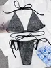 Costumi da bagno femminile vecchio color bikini triangolare costume da bagno sexy costume da bagno 76987 T240222