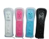 Manettes Livraison gratuite intégré MOTION PLUS télécommande pour NINTENDO WII pour WII U + silicone + sangle couleur noire