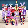 Wholesale Cartoon stuffed doll The Amazing Digital Circus Doll Magical Digital Circus Toy Clown Plush Doll