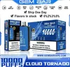 GEM BAR 10000 Puff Einweg-Vape-Stift 2% 3% 5% 650 mAh wiederaufladbare Vapes Großhandel Einweg-E-Zigarette wiederaufladbar 20 ml 15 Flaovrs-Gerät