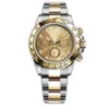 Zegarki designerskie zegarki męskie zegarki Wysokiej jakości zegarki Gold Watch Automatyczne zegarki Montre de Luxe Sapphire Classic 904L Stal nierdzewna Luminous
