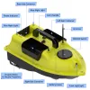 FINDERS D18B / D18E GPS Fishing Bait Boat 3 conteneurs 4.4 lb Capacité de roulement Automatique RC Boat 500m Range à distance Contrôle sans fil