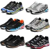 XT6 Chaussures de course avancées Saumon Mens Black Mesh Ailes 2 Blanc Blue rouge Jaune Green Men Femmes XT 6 TRAINER