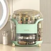 Storage Boxes Acrylic Dust-proof Jewelry Extra Cosmetics Large Luxury Makeup Organizer Container Bathroom Box Desktop