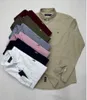 2024 Mens casual polo Ralph manica lunga primavera e autunno business cotone Oxford non stirare sottile Paul camicia formale di alta qualità Motion corrente 5533ess