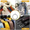 Appendini 10 pezzi Gancio per sciarpe Anelli per cravatte Organizzatore per cravatte Scialli Sciarpe Articoli per la casa